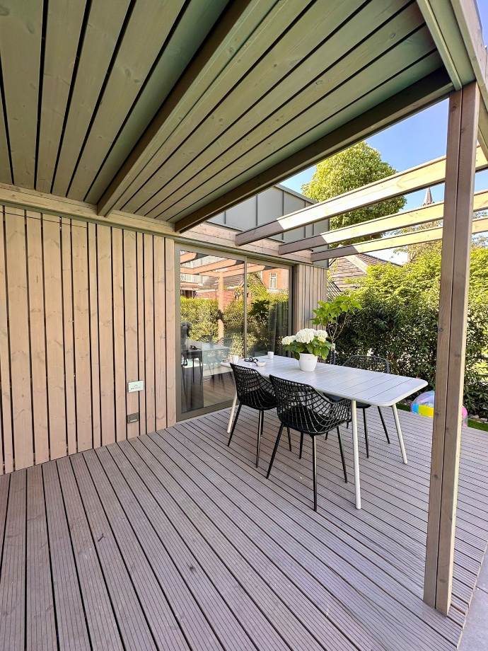 overkapping prefab woning op maat boxvariant